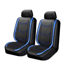 For Ford E-150 E-250 E-350 Car Seat Covers Pu Leather Cushion Pad 2 Front Seats