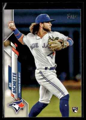 2020 Topps Blue Bo Bichette Rookie Toronto Blue Jays #78