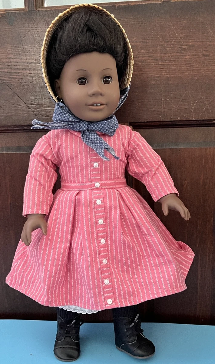 American Girl ADDY 18” Doll with Meet Outfit.