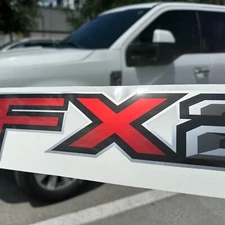 FX2 Off Road Decals fit Ranger F150 Truck Super Duty Stickers -Set of 2