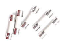 SET OF 5 NEW BUSS F6.3AH 250V F6.3AH250V BUSSMANN FUSES 5mm X 20mm 6.3A H