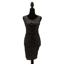 Paloma Beauty World - Open Back Sequin Evening Cocktail Dress