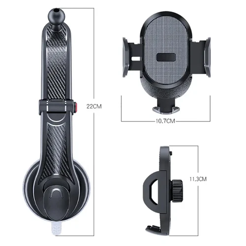 Handyhalterung Auto Armaturenbrett Universal 360° KFZ Handy Smartphone Halter DE - Bild 4 von 8