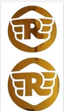 2x Toolbox motorbike Tank Decal Sticker compatible with ROYAL ENFIELD MOTORCYCLE