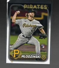 2024 Topps Series 1 One #31 Carmen Mlodzinski Pittsburgh Pirates Rookie RC