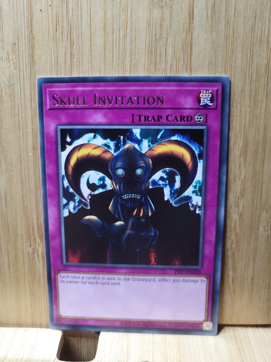 Yu-Gi-Oh! 🏆Skull Invitation🏆 RARE Card | eBay UK