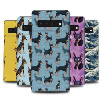 CASE COVER FOR GOOGLE PIXEL|DOBERMAN PINSCHER PUPPY DOG CANINE PATTERN #A1