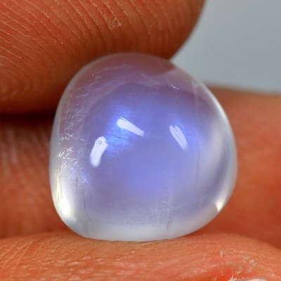 3.73Ct Very good Clean Quality 100% Natural Blue Moonstone _India