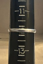 BEAUTIFUL 3MM STERLING SILVER 925 BAND RING SIZE 12