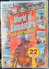 World of Simulators Farm Drive & Rescue 22 Games PC DVD ROM