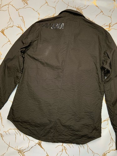 G-Star Raw Men Brown New Luxor Police Shirt Long Sleeves Size XL Logo - Picture 6 of 7