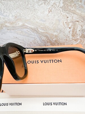 Louis Vuitton Acetate My Monogram Square Z1526E Black Sunglasses