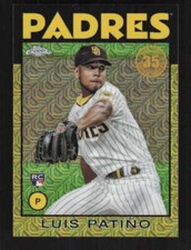 Luis Patiño 2021 Topps 1986 35th Anniversary Chrome Gold Padres #/50 #86BC-24