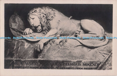 R700265 Luzern. Lowendenkmal. Photoglob