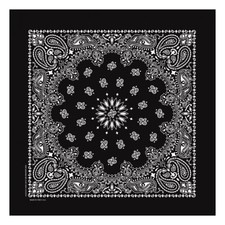 Black Farmer Hank 17x17 Bandanna, Made in USA, Hav-A-Hank