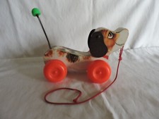 Fisher Price Vintage Little Snoopy #2034 with Plastic Wheels