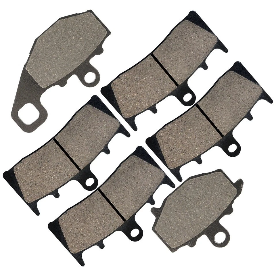 Pastillas de freno delanteras y traseras para Kawasaki ZX600 Ninja ZX6r ZX-6R 1998-2002 delanteras traseras Foto 3 de 4