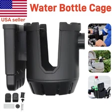 Water Bottle Cage Mount Drink Bicycle Handlebar Bike Cup Holder Cycling Beverage