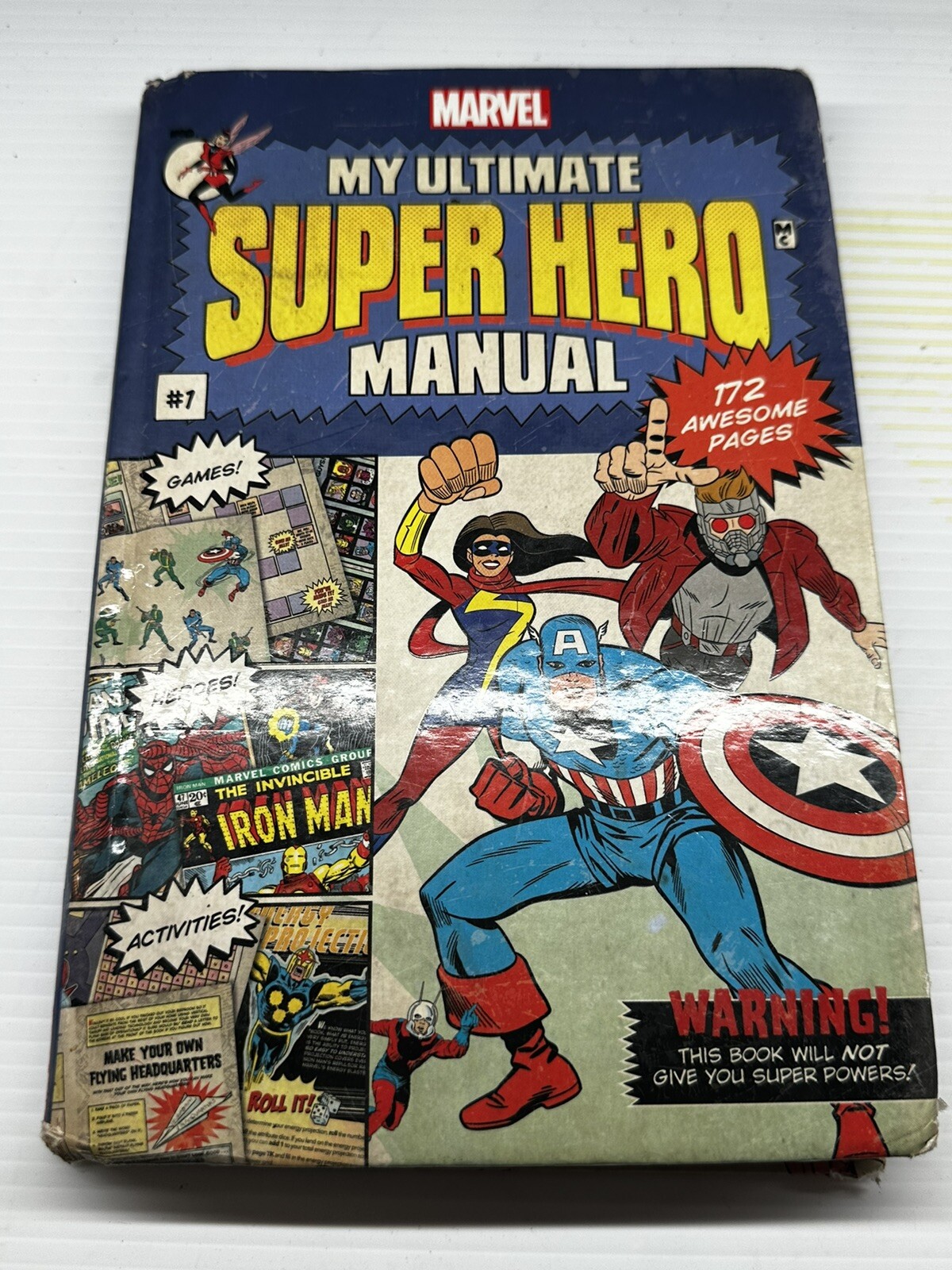 Ultimate Super Hero Manual by Steve Behling 2016 Hardcover Guide