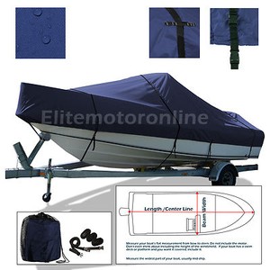 Maxum 2400 Sc3 Cuddy Cabin Cruiser I O Trailerable Boat Cover Blue