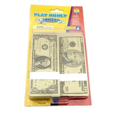 Educational Insights Play Money Bills EI-3057  Pack Has 300 Play Money Bills