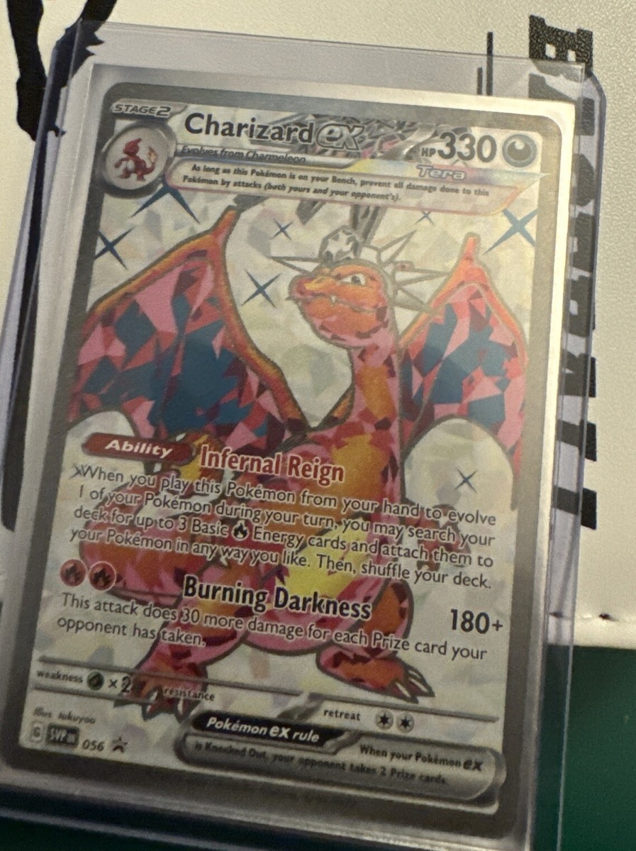 Charizard ex Promo Premium Collection NM 056 Ultra Rare Pokémon | eBay