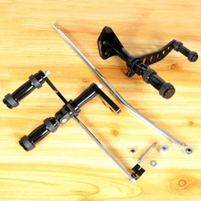 Black Forward Controls Fit For Harley Dyna Street Bob 2006-2017 FXDB