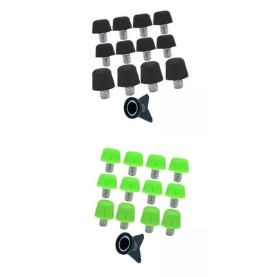 24x Football Boot Spikes 8mm 11mm for Competition Athletic Sneakers Training