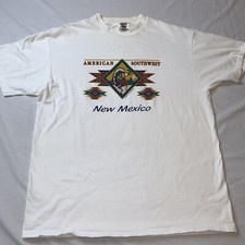 VTG New Mexico Kokopelli Native American Southwest 90s Single Stitch T Shirt