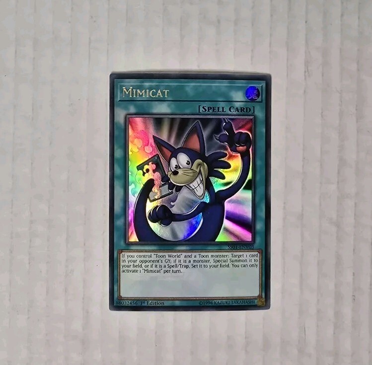 mimicat yugioh card Artworks:Mimicat | Yu-Gi-Oh! Wiki Yugioh Mimicat - SS01-ENV03 -