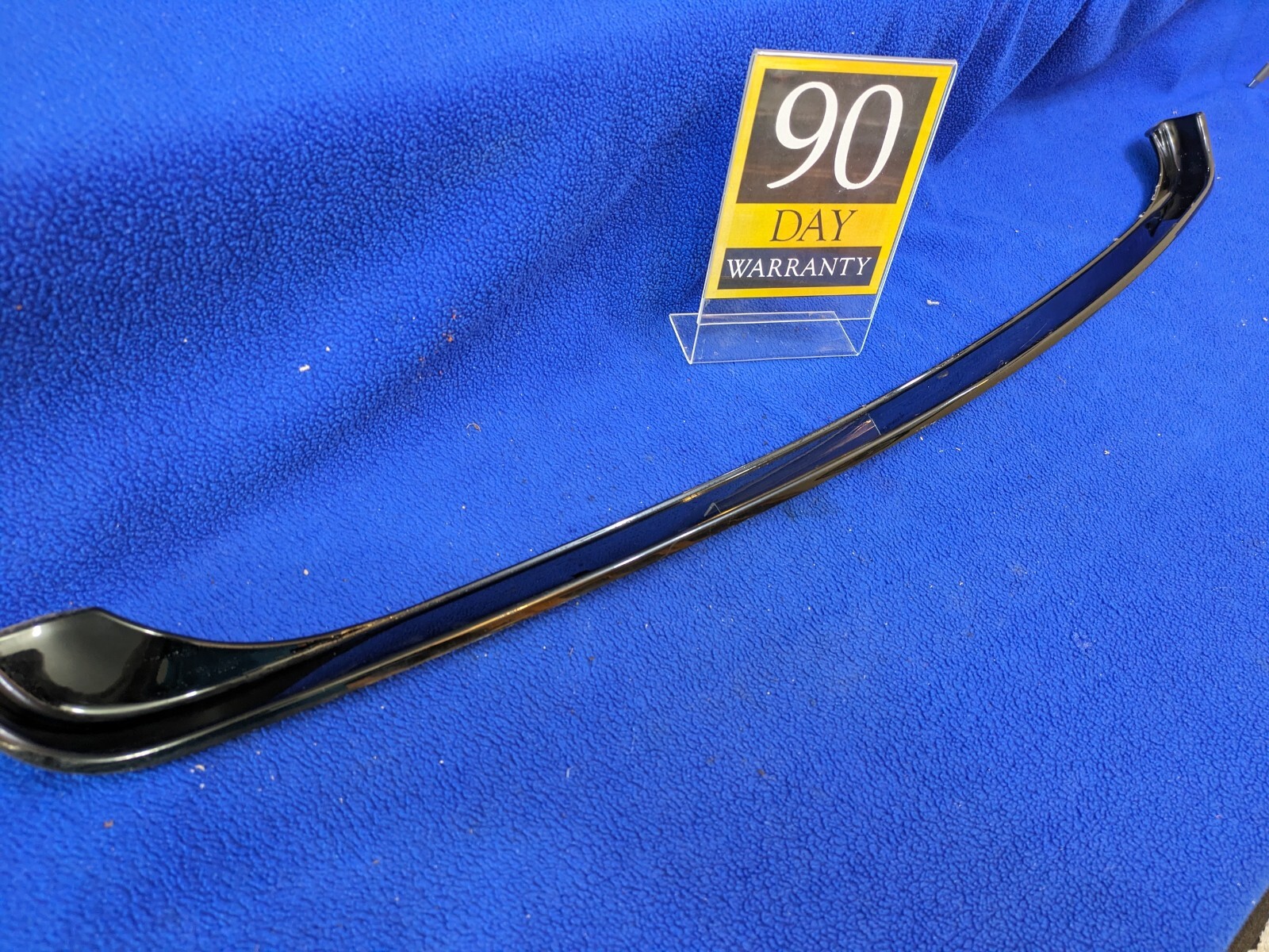 black Bentley Continental Flying Spur Rear Bumper Cover Finisher trim upper