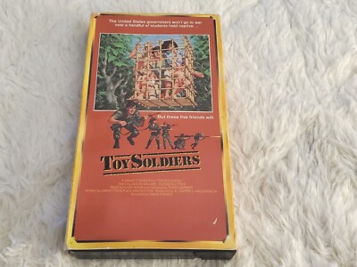 TOY SOLDIERS VHS 1990 Release Action JASON MILLER Terri Garber STARMAKER 