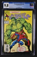 🔥Amazing Spider-man #382 CGC 9.8 1993 White P "Hulk & Doc Sampson App" New Slab