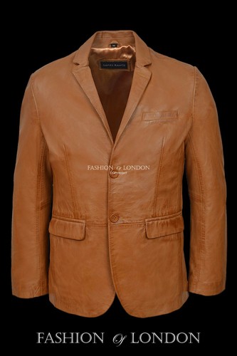 Slim Fit Nappa Leather Jacket Coat 3450 