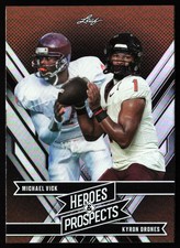 2024 Leaf Heroes & Prospects Michael Vick Kyron Drones #260 SB6