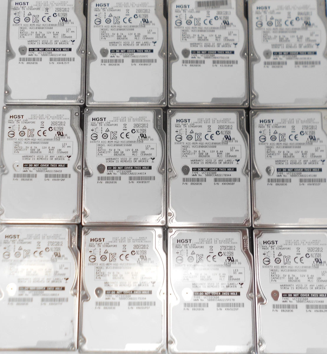 SAS 2.5 Inch SATA 600GB Internal Hard Disk Drives for sale | eBay