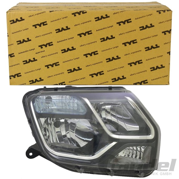TYC Hauptscheinwerfer H7/H1 Links Passend FüR Dacia Duster 1.2 - 1.6 DCI 16V 4X4-image