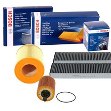 BOSCH POLLEN- LUFT- ÖL-FILTER PAKET passend für Audi A6 C6 4F2 4F5