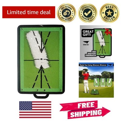 Birdie Mat Pro Golf Swing Training Mat - Instant Feedback & Real-Time Analysis