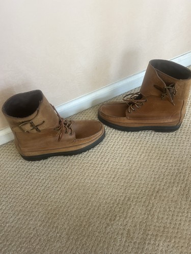 Men’s RALPH LAUREN POLO SPORT TOLEDO Brown Leather BOOTS - SIZE 10 1/2 D - Bild 3 von 12