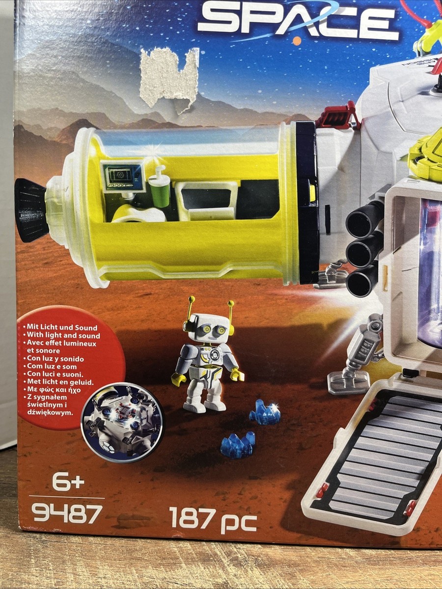 Playmobil Space 9487 宇宙セット Playmobil Mars Space Station 9487 Playset - BRAND NEW