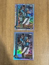 Tim Patrick 2025 Topps Chrome Silver Refractor #96 Lot Jacksonville Jaguars (2)
