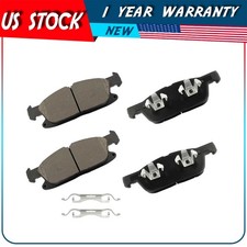 4X Front Ceramic Brake Pads Premium for FORD Edge 2019-2020 LINCOLN Nautilus