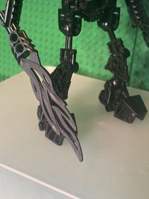LEGO Bionicle Shadow Toa Nuva Infected Makuta 8534 Black Kanohi Hau Custom  Moc