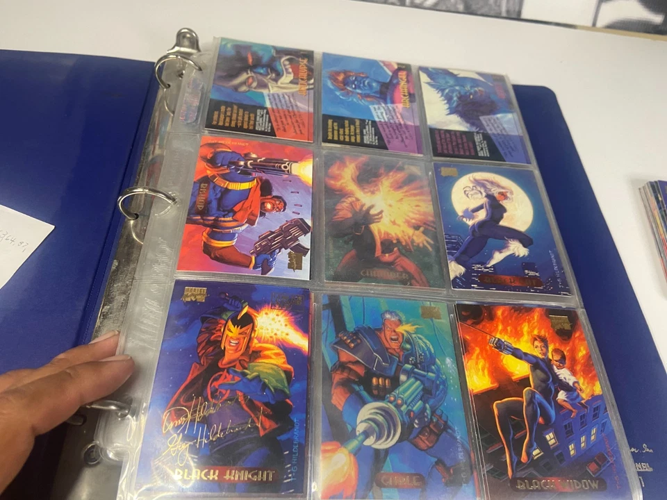 1994 MARVEL MASTERPIECES BASE / 22SIGNATURE / LOTS OF EXTRAS INCOMPLETE SET - Image 2 of 4