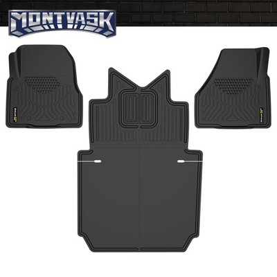 Fit For 2018+ Freightliner Cascadia 116 126 Precision TPE Floor Mats Set