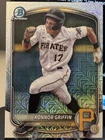 2025 Bowman - Chrome Prospects Konnor Griffin #BCP-86 Mojo Refractor (RC)