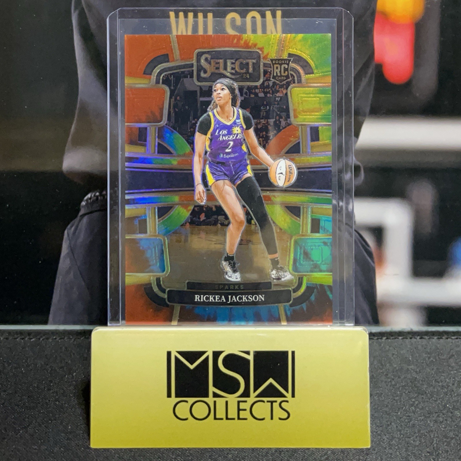 2024 Select WNBA #58 Rickea Jackson Concourse Tie-Dye RC 5/25