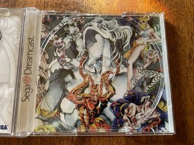 JoJo's Bizarre Adventure Sega No Game Case And Manual Only - Registration Card