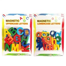 Magnetic Letters Refrigerator Stickers Set Kids Alphabet Literacy Practice Study